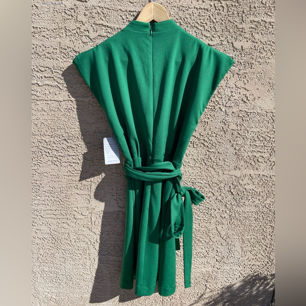 Alexia Admor Green sleeveless Sheath Dress - Emerald Green - Picture 6 of 8